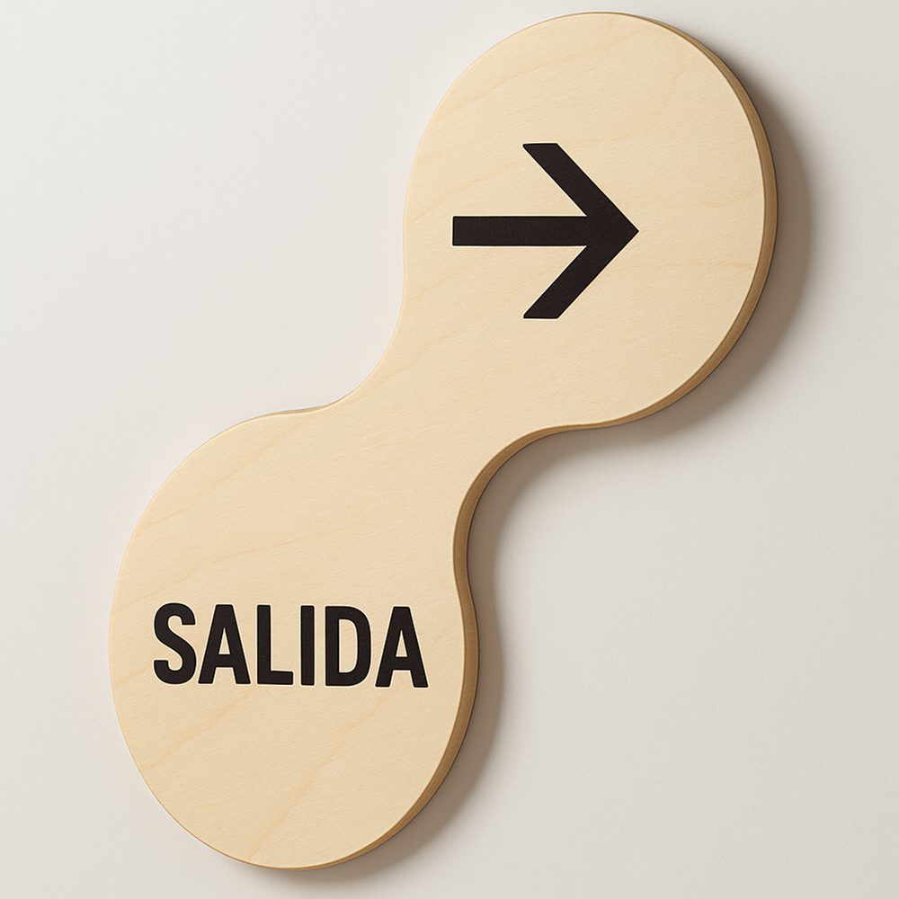 SEÑALÉTICAS DE MDF