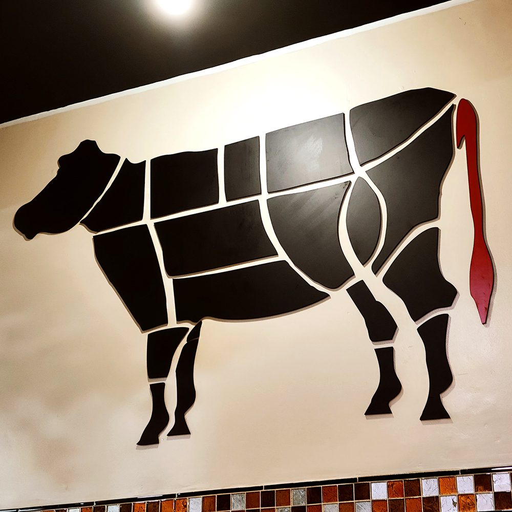 LETRERO 3D DE MDF PINTADO